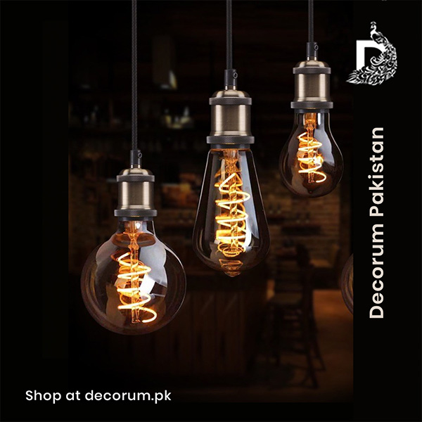 Klappe jøde Sund mad Vintage Bulb - Decorum Paksitan Online Home Decor Shop
